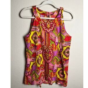 Boho Vintage | Mini Dress or Long Top - Handmade Pink Paisley